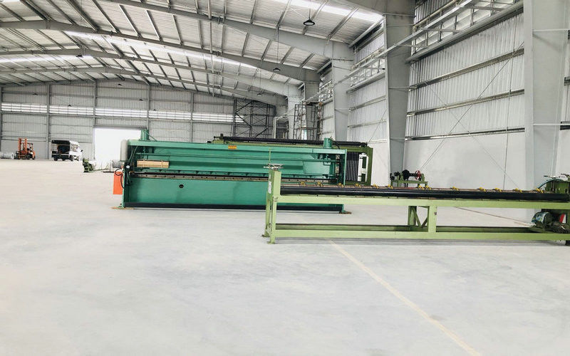Jiangyin Sunrich Machinery Technology Co., LTD ligne de production en usine