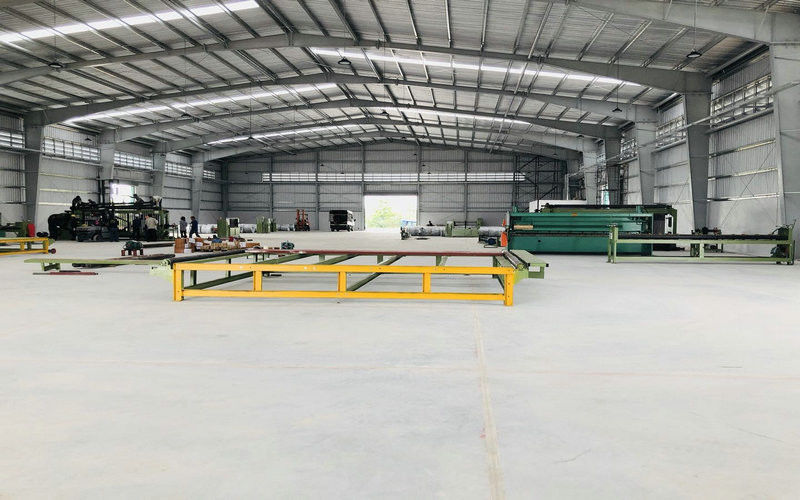 Jiangyin Sunrich Machinery Technology Co., LTD ligne de production en usine