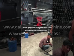 ligne de production de maillage en gabions