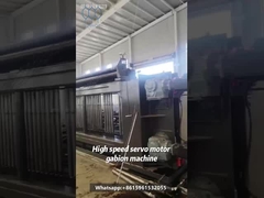 Machine à mailles de gabions servo-intelligente en fonctionnement | Stabilisation des pentes et contrôle des inondations