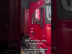 Machine à gabions exportée vers la Thaïlande | Protection des berges et projet de talus routier