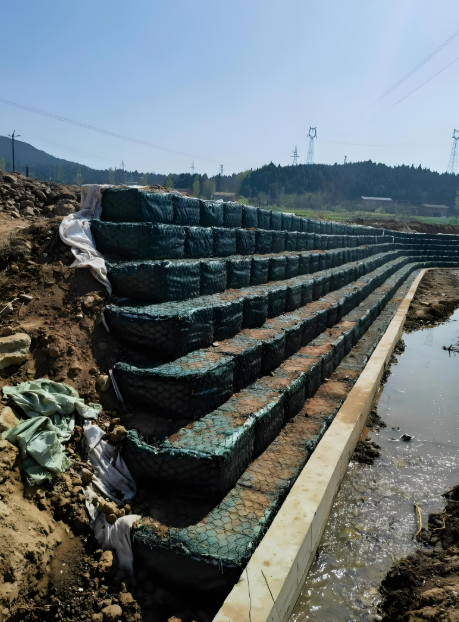 Derniers blogs de l'entreprise sur Gabion Mesh Technology Strengthens Riverbank Protection and Flood Control Projects