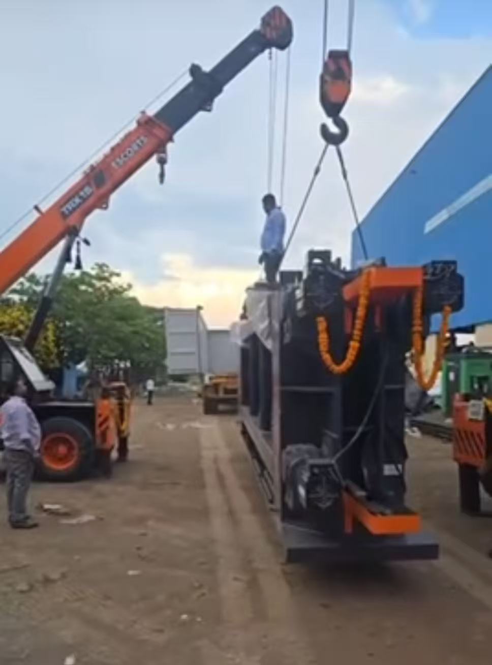 Derniers blogs de l'entreprise sur Dernière machine à treillis gabion CNC mise en service avec succès en Inde