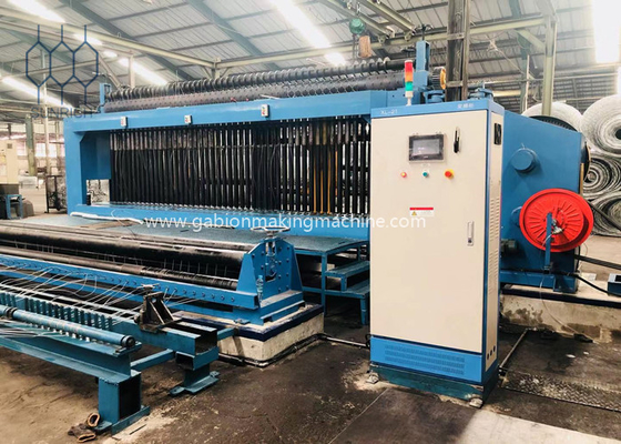 acheter Fil galvanisé de GI de Gabion enduit par PVC Mesh Machine With 4.0mm pour 4000mm fabrication en ligne