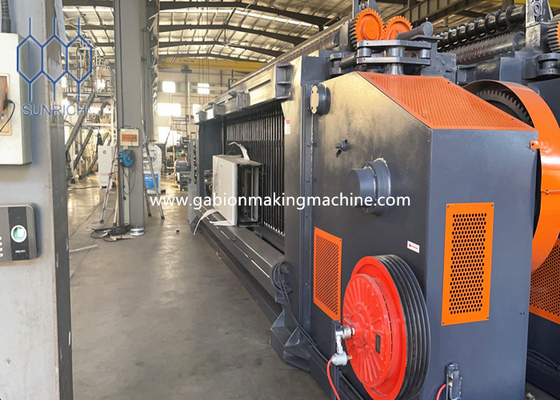 acheter Double torsion 90x130mm taille de la maille Gabion boîte machine pour la protection fabrication en ligne