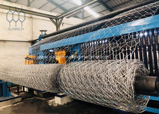 acheter Servo-moteur contrôlée machine de tissage de gabions pour la longueur de torsion réglable fabrication en ligne