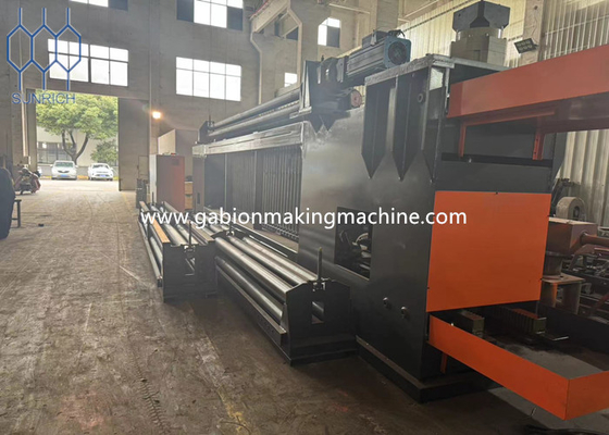 acheter Machine à boîtes de gabions à vitesse avec système de commande de servo-moteur et vitesse de production de 30 trous/min fabrication en ligne