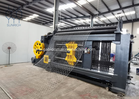 acheter Machine 2m de tissage faite sur commande de Gabion de largeur au fil d'acier de 66x80mm 2.0mm fabrication en ligne