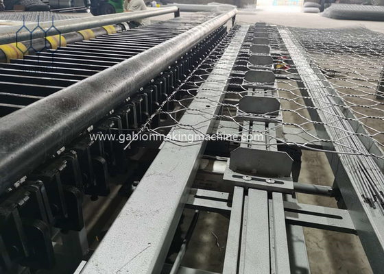 machine d'emballage de bord de boîte de 80x100mm Gabion pour la double torsion avec le réducteur de transmission résistant