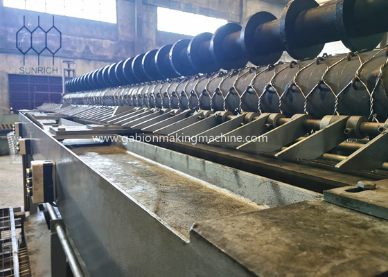 Produit de haute productivité 88x110mm Gabion machine avec une maintenance facile