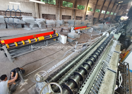 Système de contrôle PLC ODM ligne de production de gabions avec une garantie d'un an