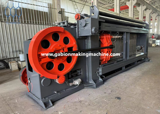 Système de commande PLC de la machine de fabrication automatique de gabions revêtue en PVC