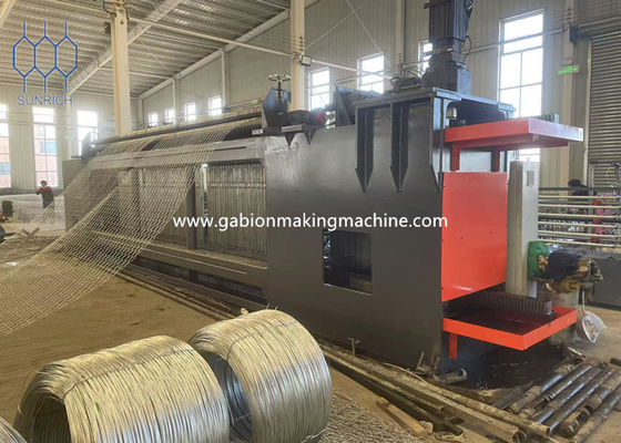 30 trous/min Vitesse de production Machine de boîte de gabions 22 kW / 30 kW Puissance pour la production