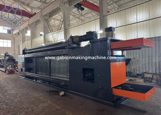 28-55mm longueur de la maille de gabon machine de treillis pour 5m largeur gabon structures de maintien