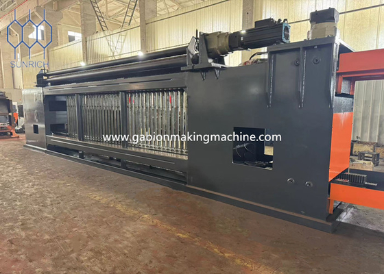 Machine à boîtes de gabions de taille de maille 88x110 mm pour la construction lourde et la capacité de poids 15T-18T