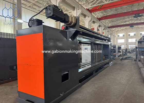 Ligne automatique de fabrication de gabions pour une production rapide et fiable 7000-8000m2/8 heures