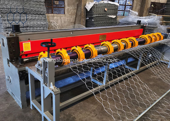 moteur servo Gabion automatique de 5000mm 88x125mm faisant la machine