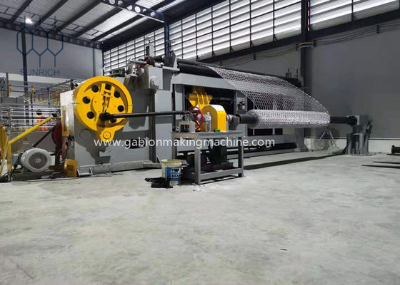 Machine à grande vitesse de fabrication de cartons de 225 M/H Gabion pour 110x136mm Mesh Size